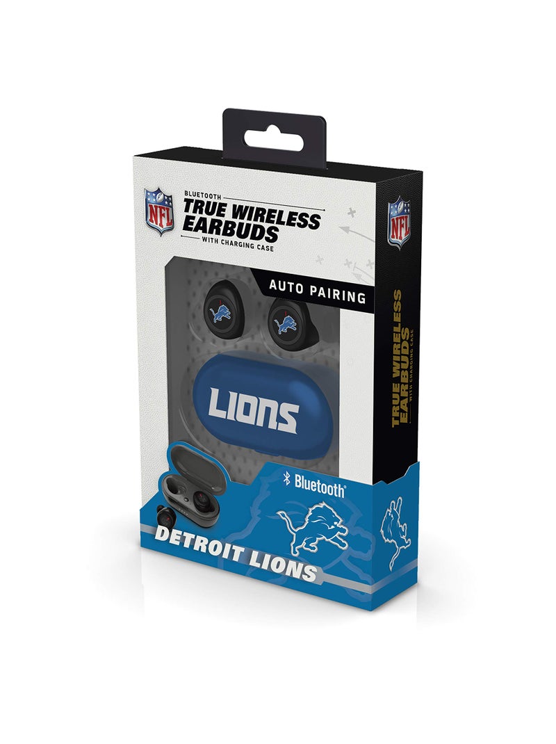 SOAR NFL True Wireless Earbuds, Detroit Lions - Image 2